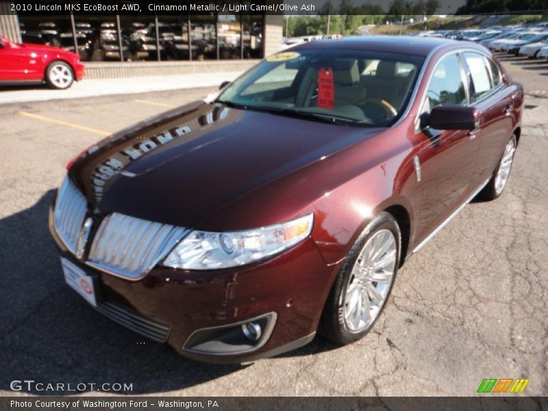Cinnamon Metallic / Light Camel/Olive Ash 2010 Lincoln MKS EcoBoost AWD