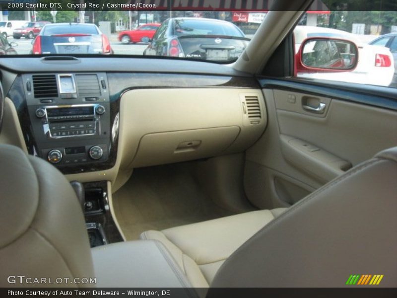 Crystal Red / Cashmere/Cocoa 2008 Cadillac DTS