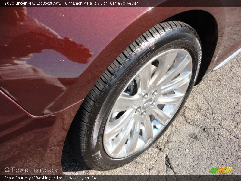 Cinnamon Metallic / Light Camel/Olive Ash 2010 Lincoln MKS EcoBoost AWD