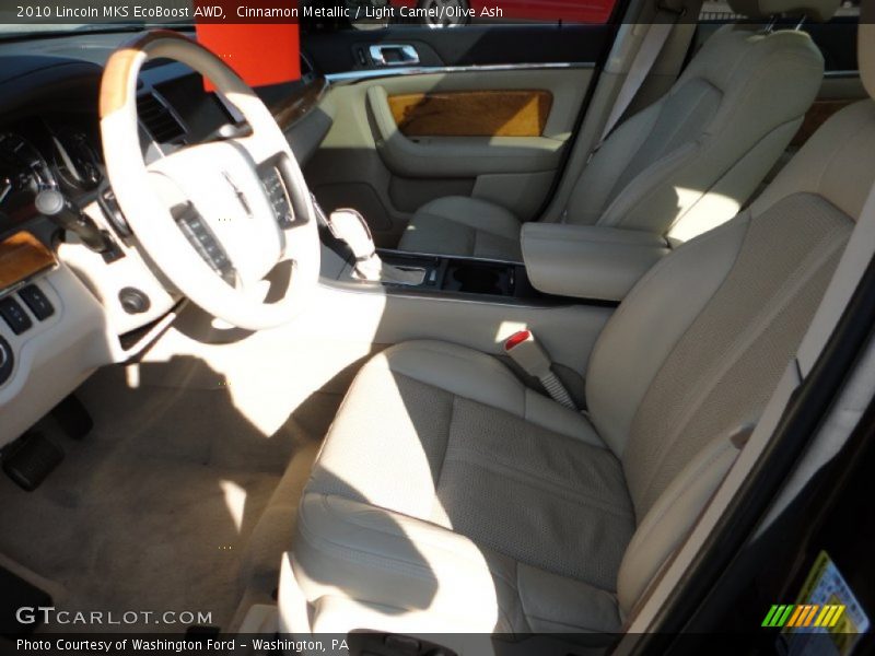 Cinnamon Metallic / Light Camel/Olive Ash 2010 Lincoln MKS EcoBoost AWD