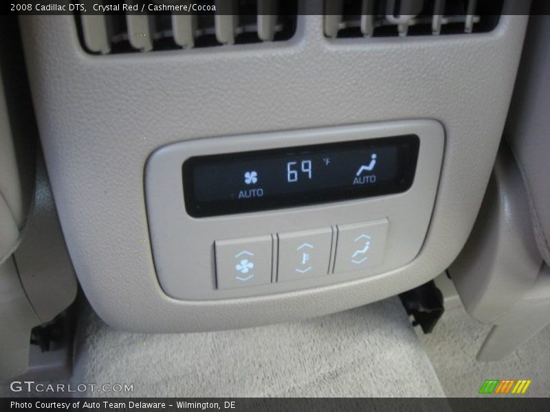 Crystal Red / Cashmere/Cocoa 2008 Cadillac DTS