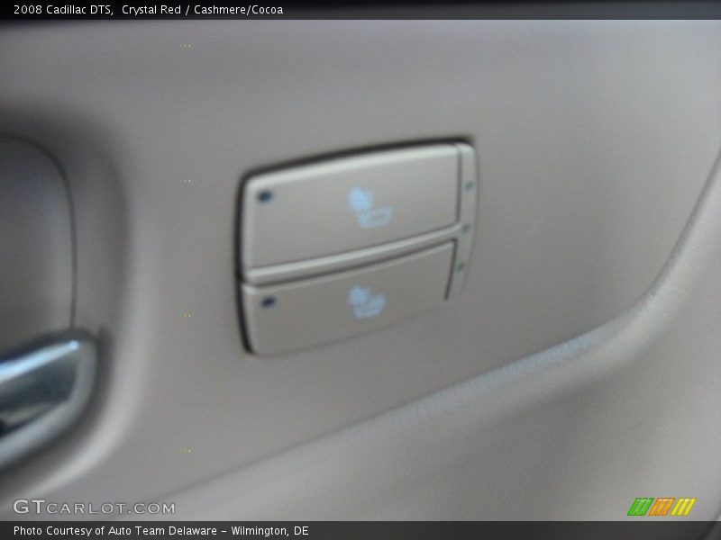 Crystal Red / Cashmere/Cocoa 2008 Cadillac DTS