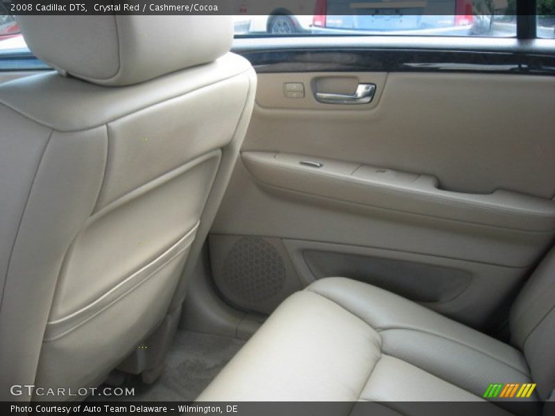 Crystal Red / Cashmere/Cocoa 2008 Cadillac DTS