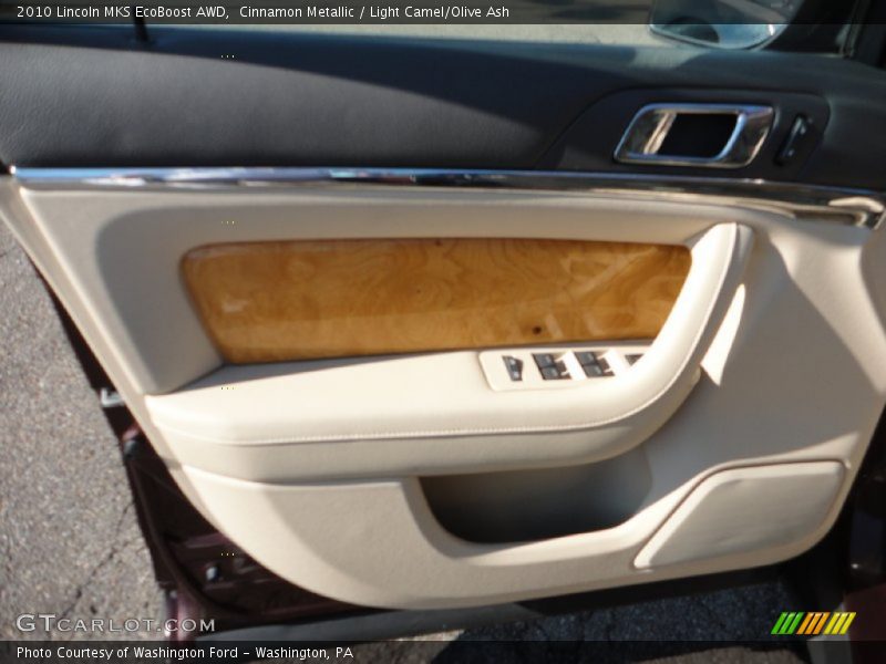 Cinnamon Metallic / Light Camel/Olive Ash 2010 Lincoln MKS EcoBoost AWD