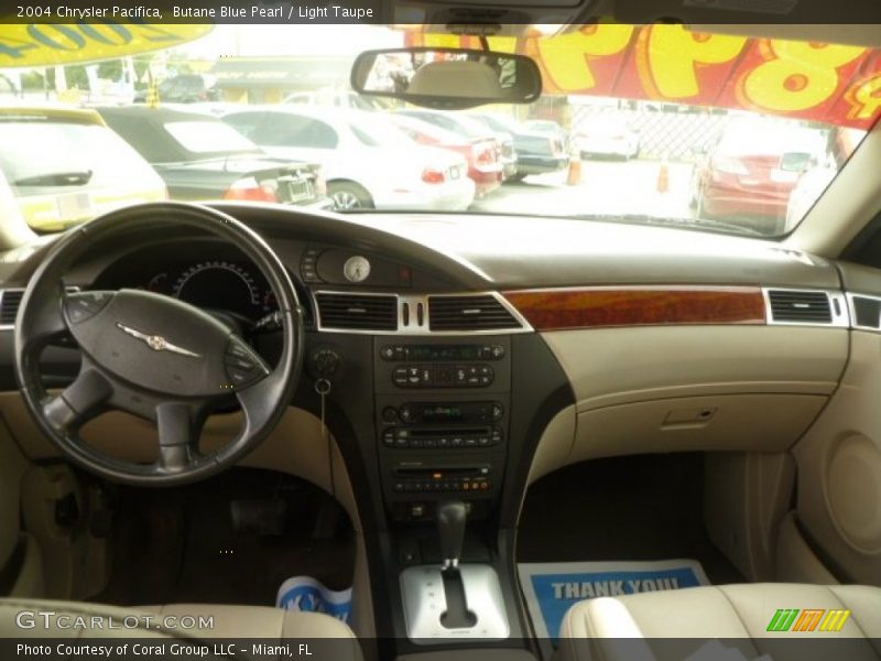 Butane Blue Pearl / Light Taupe 2004 Chrysler Pacifica
