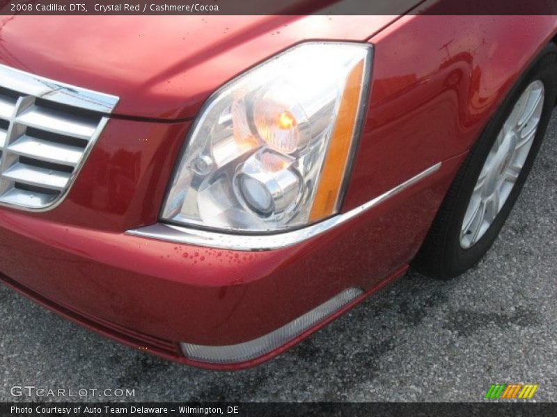Crystal Red / Cashmere/Cocoa 2008 Cadillac DTS