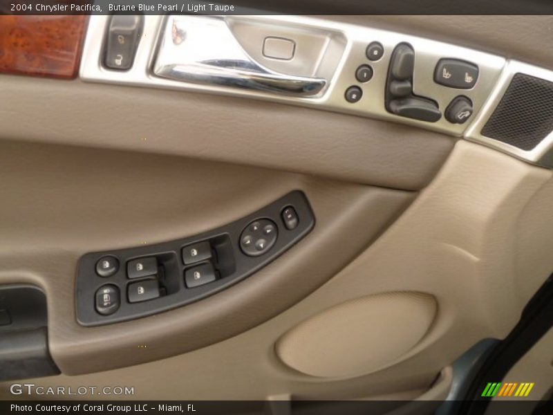 Butane Blue Pearl / Light Taupe 2004 Chrysler Pacifica