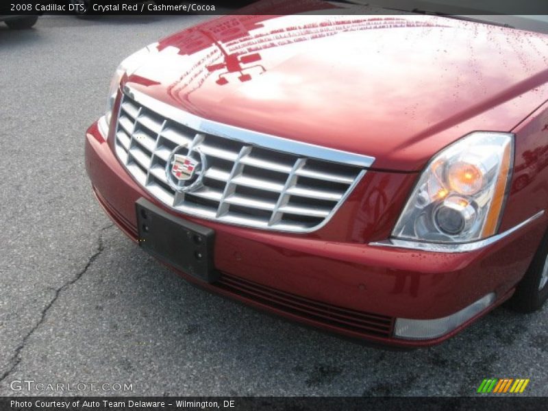 Crystal Red / Cashmere/Cocoa 2008 Cadillac DTS
