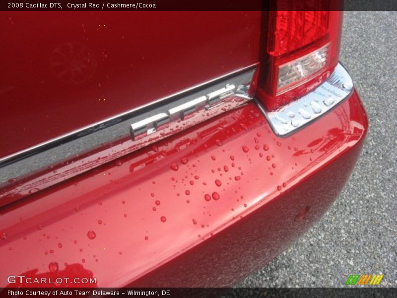 Crystal Red / Cashmere/Cocoa 2008 Cadillac DTS