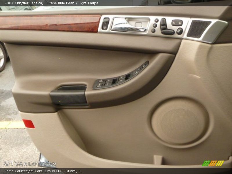 Butane Blue Pearl / Light Taupe 2004 Chrysler Pacifica