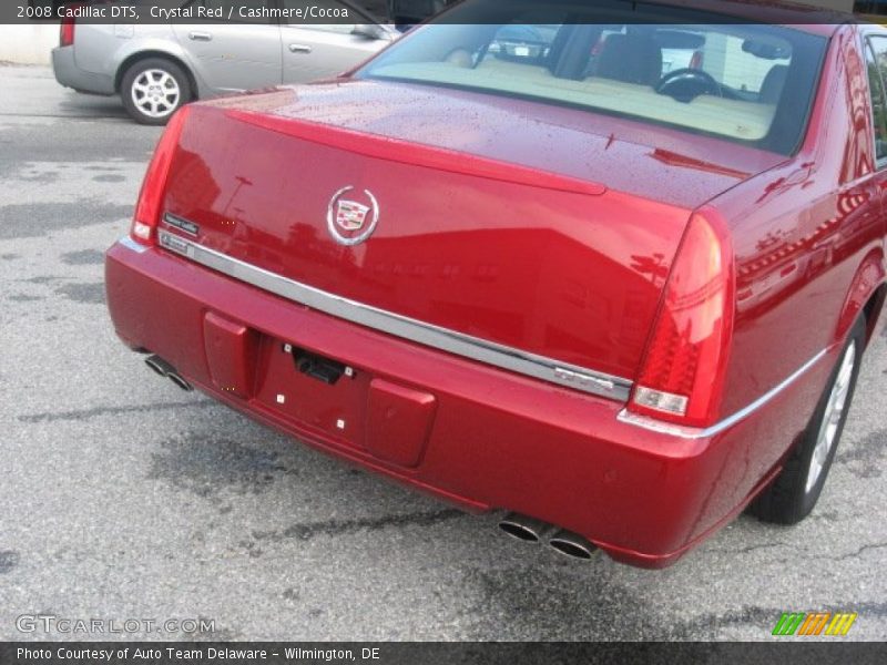 Crystal Red / Cashmere/Cocoa 2008 Cadillac DTS