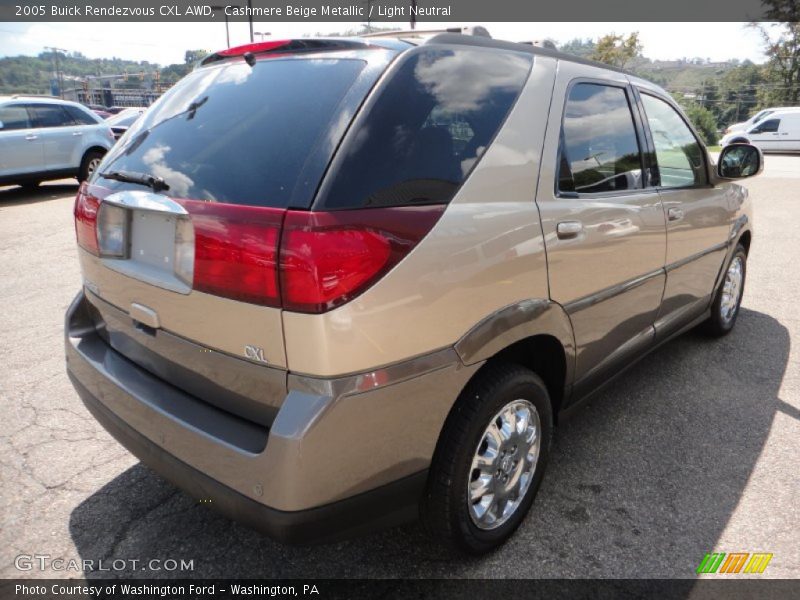 Cashmere Beige Metallic / Light Neutral 2005 Buick Rendezvous CXL AWD