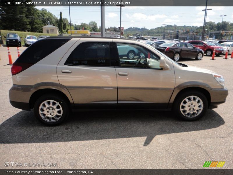 Cashmere Beige Metallic / Light Neutral 2005 Buick Rendezvous CXL AWD