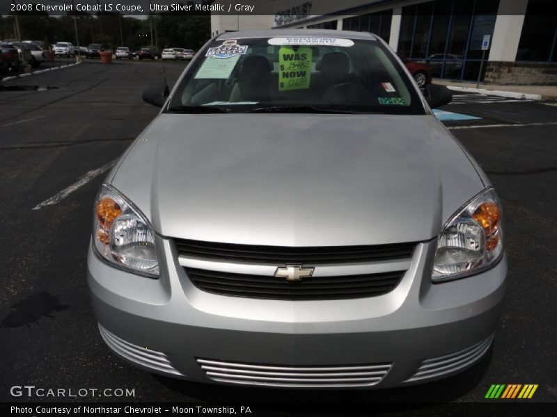 Ultra Silver Metallic / Gray 2008 Chevrolet Cobalt LS Coupe