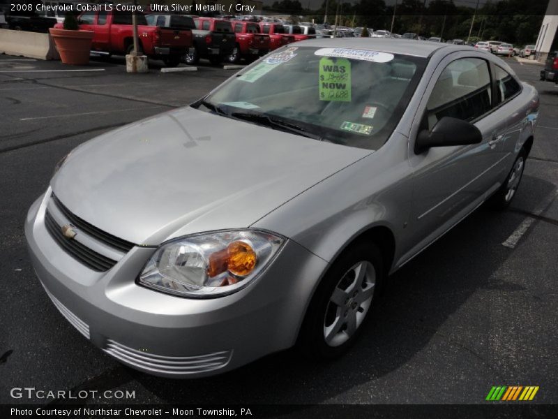 Ultra Silver Metallic / Gray 2008 Chevrolet Cobalt LS Coupe