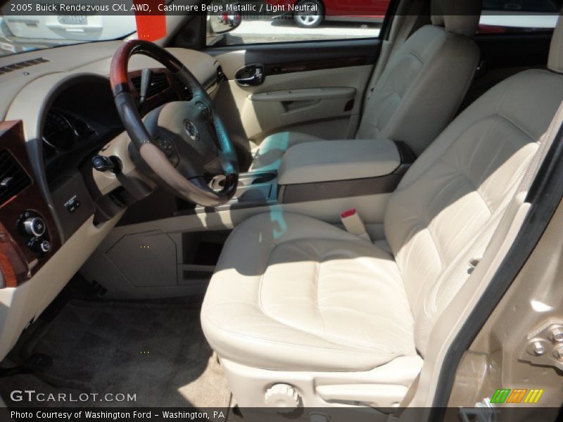 Cashmere Beige Metallic / Light Neutral 2005 Buick Rendezvous CXL AWD
