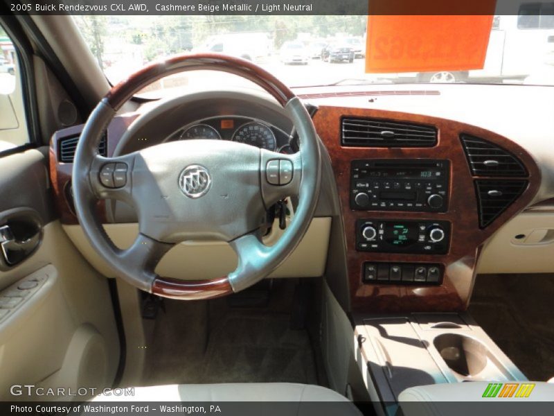 Cashmere Beige Metallic / Light Neutral 2005 Buick Rendezvous CXL AWD