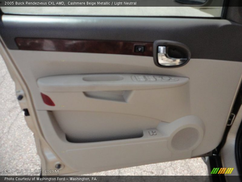 Cashmere Beige Metallic / Light Neutral 2005 Buick Rendezvous CXL AWD