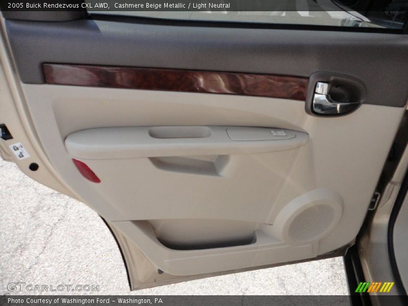 Cashmere Beige Metallic / Light Neutral 2005 Buick Rendezvous CXL AWD