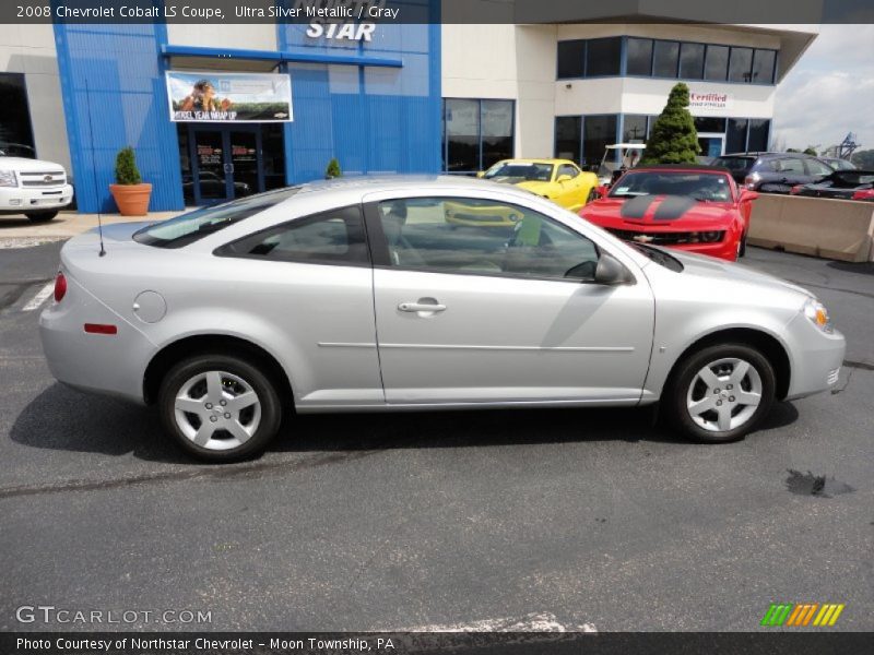 Ultra Silver Metallic / Gray 2008 Chevrolet Cobalt LS Coupe