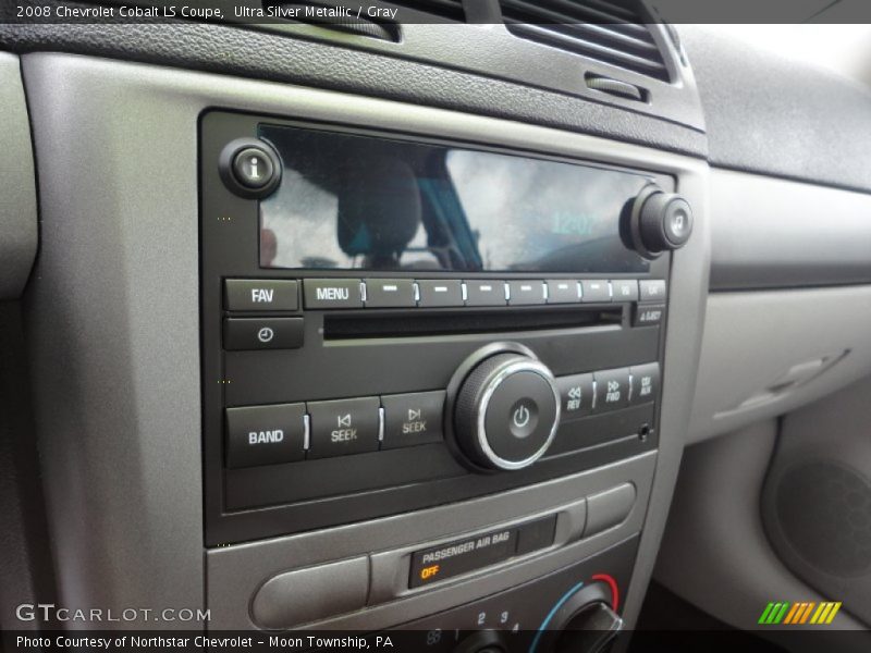 Ultra Silver Metallic / Gray 2008 Chevrolet Cobalt LS Coupe