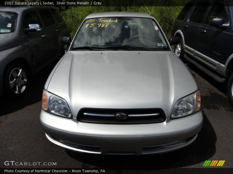 Silver Stone Metallic / Gray 2002 Subaru Legacy L Sedan