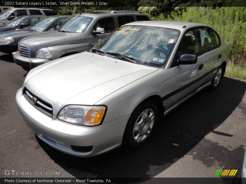 Silver Stone Metallic / Gray 2002 Subaru Legacy L Sedan