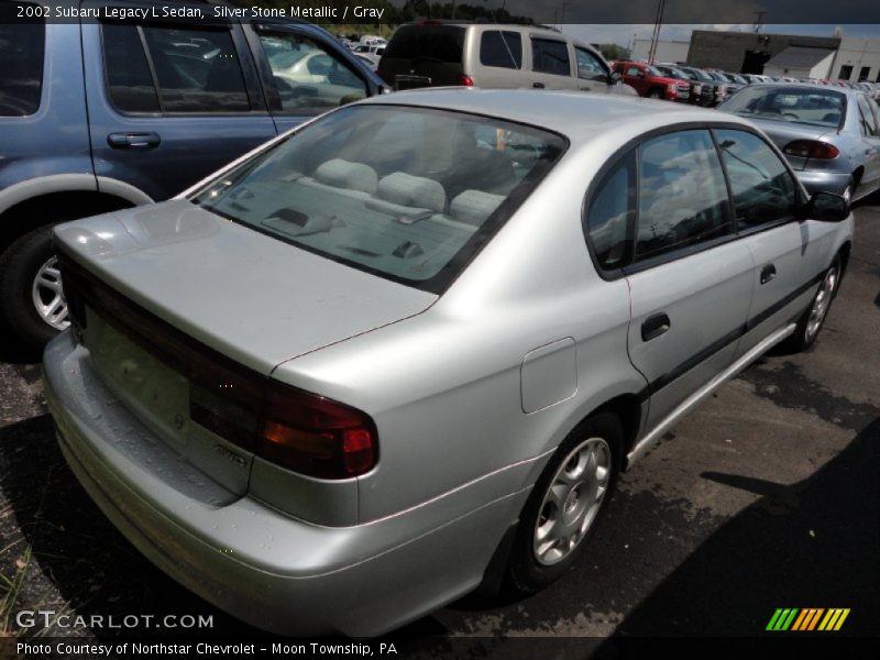 Silver Stone Metallic / Gray 2002 Subaru Legacy L Sedan