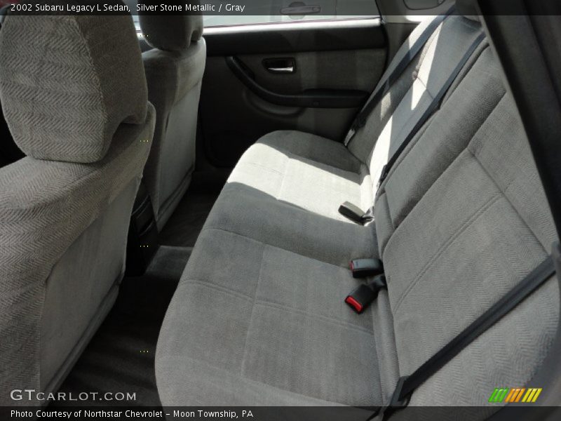 Silver Stone Metallic / Gray 2002 Subaru Legacy L Sedan