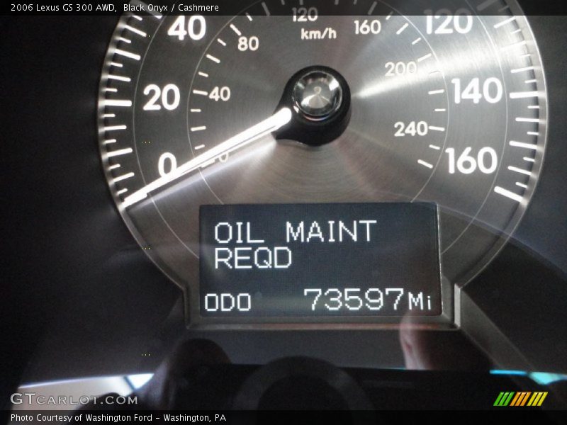 Black Onyx / Cashmere 2006 Lexus GS 300 AWD