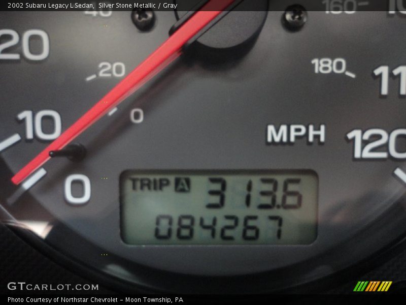 Silver Stone Metallic / Gray 2002 Subaru Legacy L Sedan