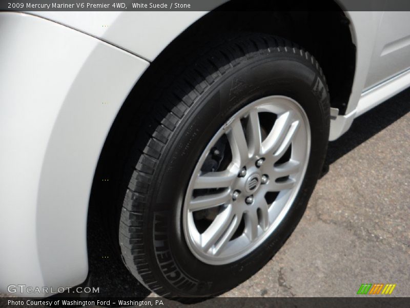 White Suede / Stone 2009 Mercury Mariner V6 Premier 4WD