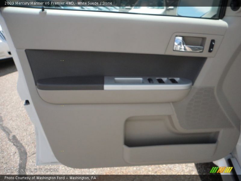 White Suede / Stone 2009 Mercury Mariner V6 Premier 4WD
