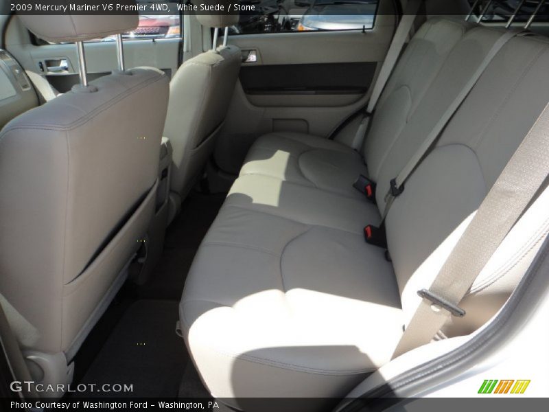 White Suede / Stone 2009 Mercury Mariner V6 Premier 4WD
