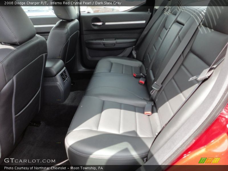Inferno Red Crystal Pearl / Dark Slate Gray 2008 Dodge Charger R/T