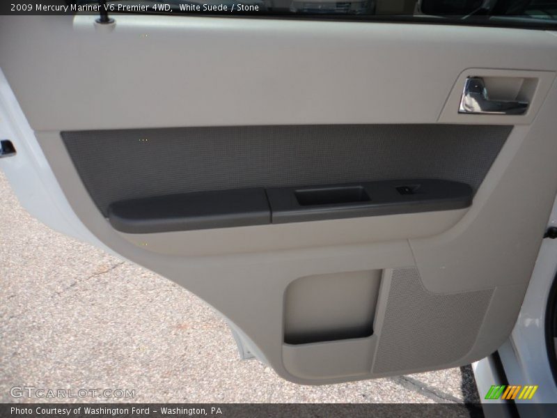 White Suede / Stone 2009 Mercury Mariner V6 Premier 4WD
