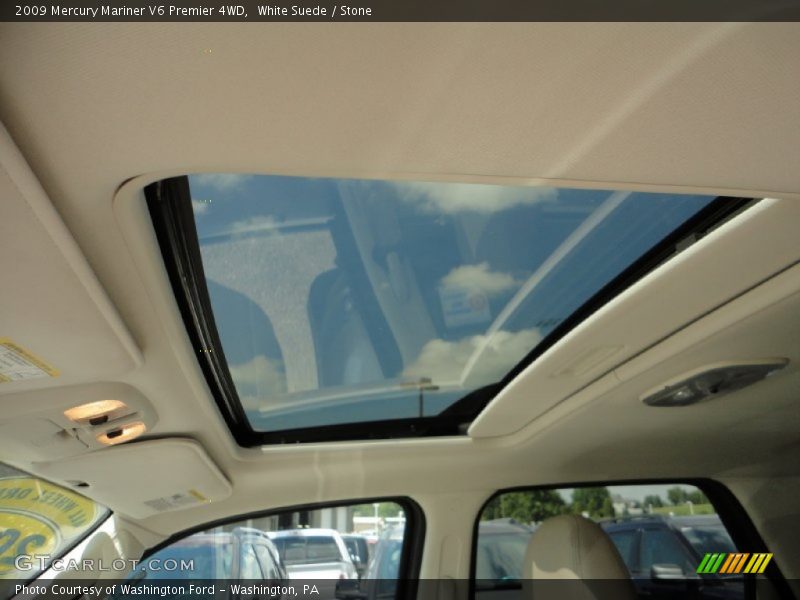 White Suede / Stone 2009 Mercury Mariner V6 Premier 4WD