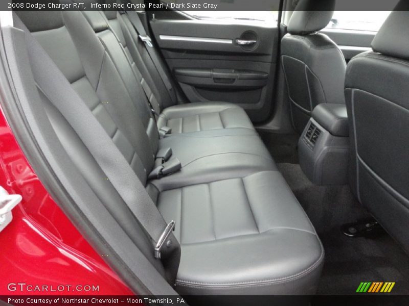 Inferno Red Crystal Pearl / Dark Slate Gray 2008 Dodge Charger R/T