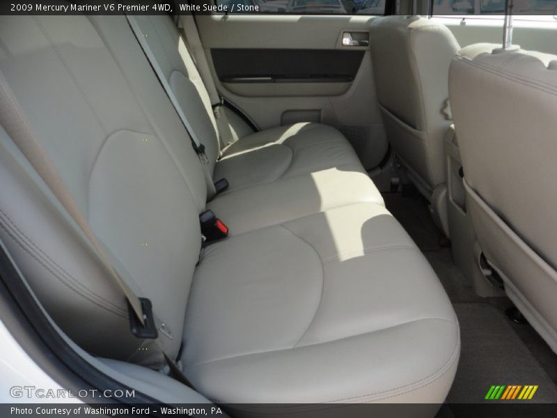 White Suede / Stone 2009 Mercury Mariner V6 Premier 4WD