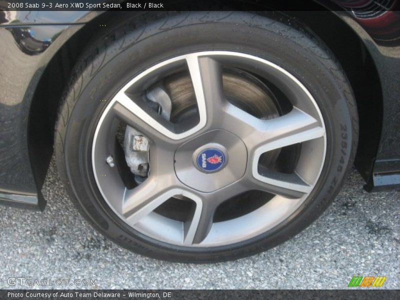  2008 9-3 Aero XWD Sport Sedan Wheel
