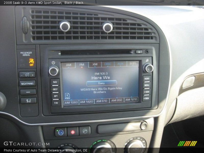 Black / Black 2008 Saab 9-3 Aero XWD Sport Sedan