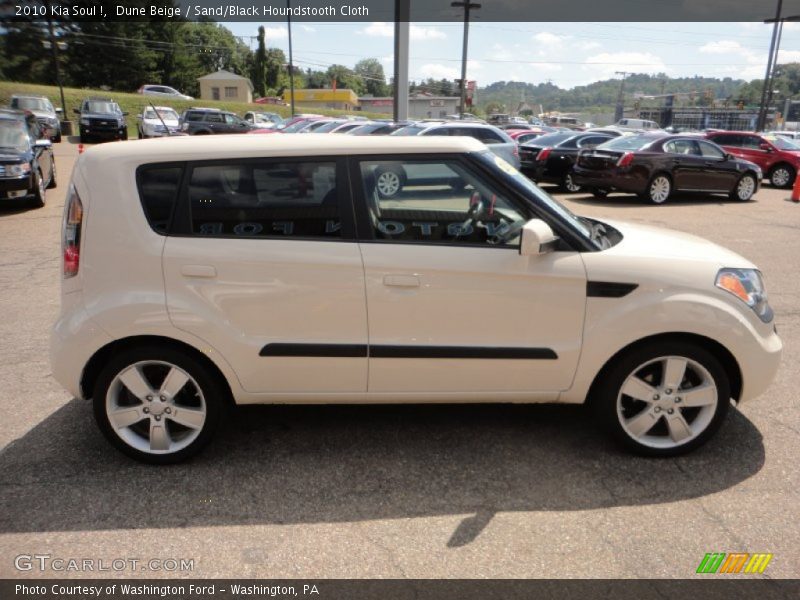 Dune Beige / Sand/Black Houndstooth Cloth 2010 Kia Soul !