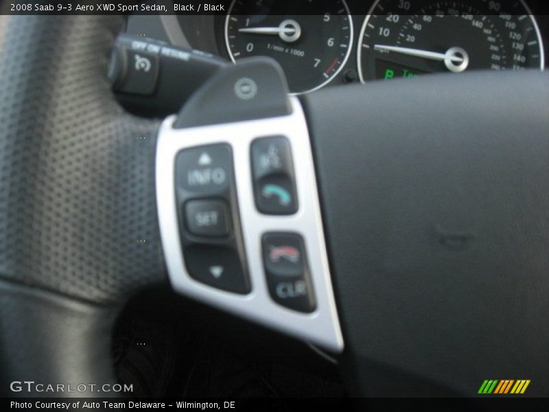 Black / Black 2008 Saab 9-3 Aero XWD Sport Sedan