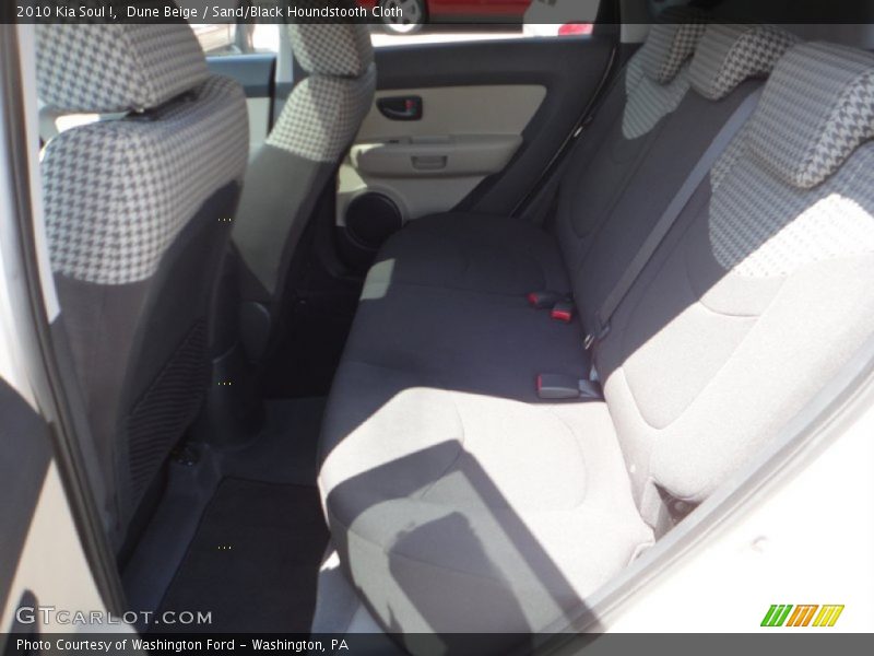 Dune Beige / Sand/Black Houndstooth Cloth 2010 Kia Soul !