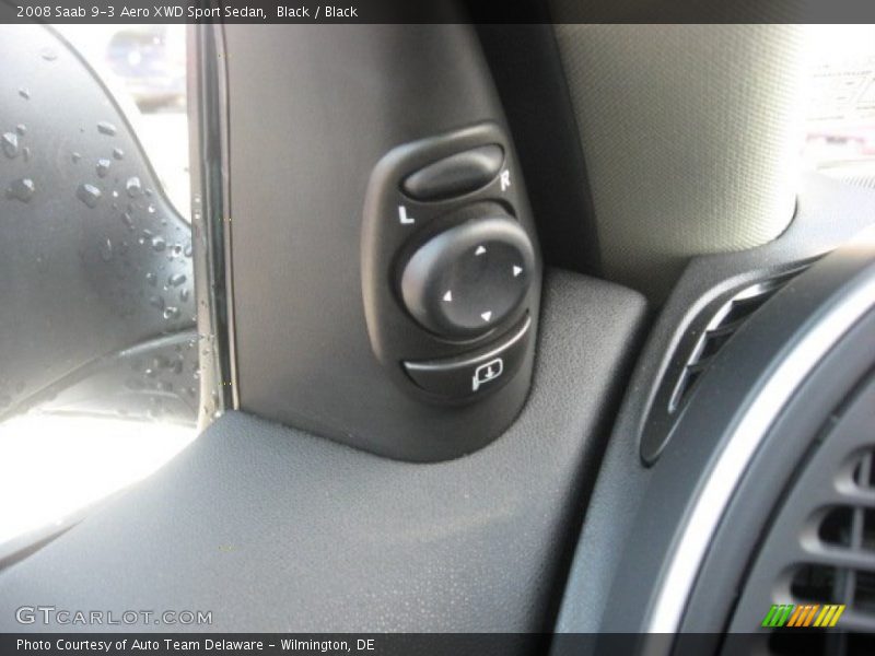 Black / Black 2008 Saab 9-3 Aero XWD Sport Sedan