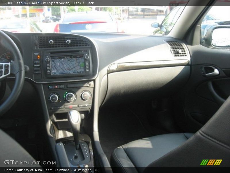 Black / Black 2008 Saab 9-3 Aero XWD Sport Sedan