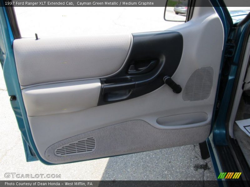 Cayman Green Metallic / Medium Graphite 1997 Ford Ranger XLT Extended Cab