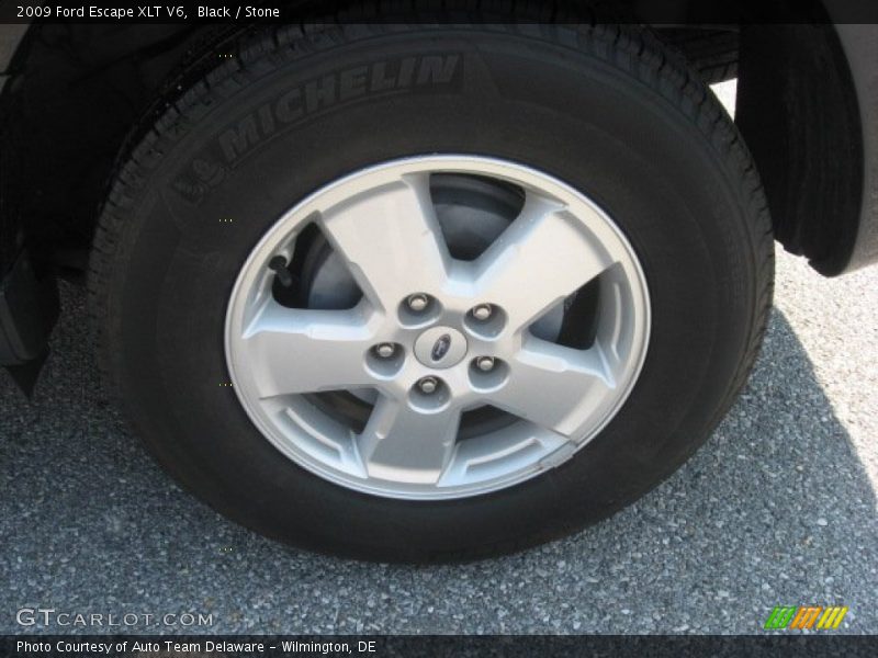 Black / Stone 2009 Ford Escape XLT V6