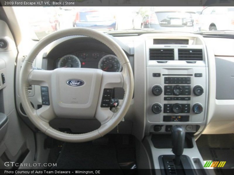 Black / Stone 2009 Ford Escape XLT V6