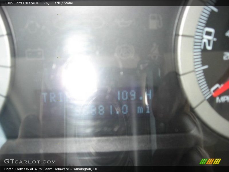 Black / Stone 2009 Ford Escape XLT V6
